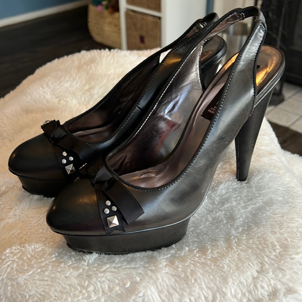 Steven by Steve Madden P-Safe Platform Slingback Pumps